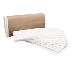 C-Fold 1 Ply Paper Towel, White, 10" x 11.42"