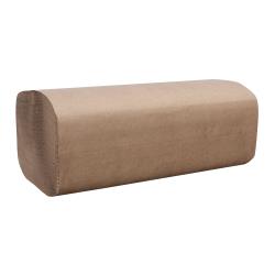 Right Choice™ PAPER SINGLEFOLD TOWEL, KRAFT, 1 PLY, 9" x 9.45"