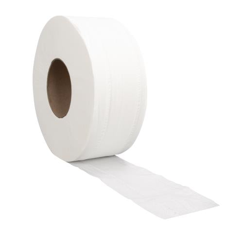 Right Choice ™ Virgin Paper JRT Toilet Tissue 2 Ply, White, 9" x 700'