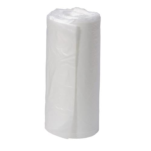 HDPE Can Liner Roll 8 Mic, Natural, 12/16 Gallon, 24" x 33"