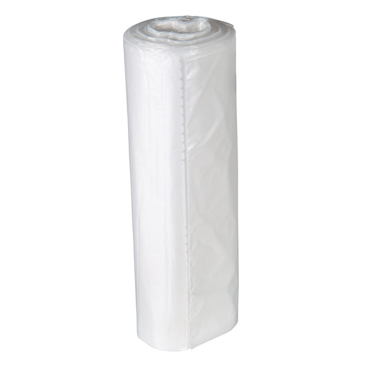 HDPE 33-Gal Can Liner Roll, Natural, 16 Mic, 33" x 40", 250/CS