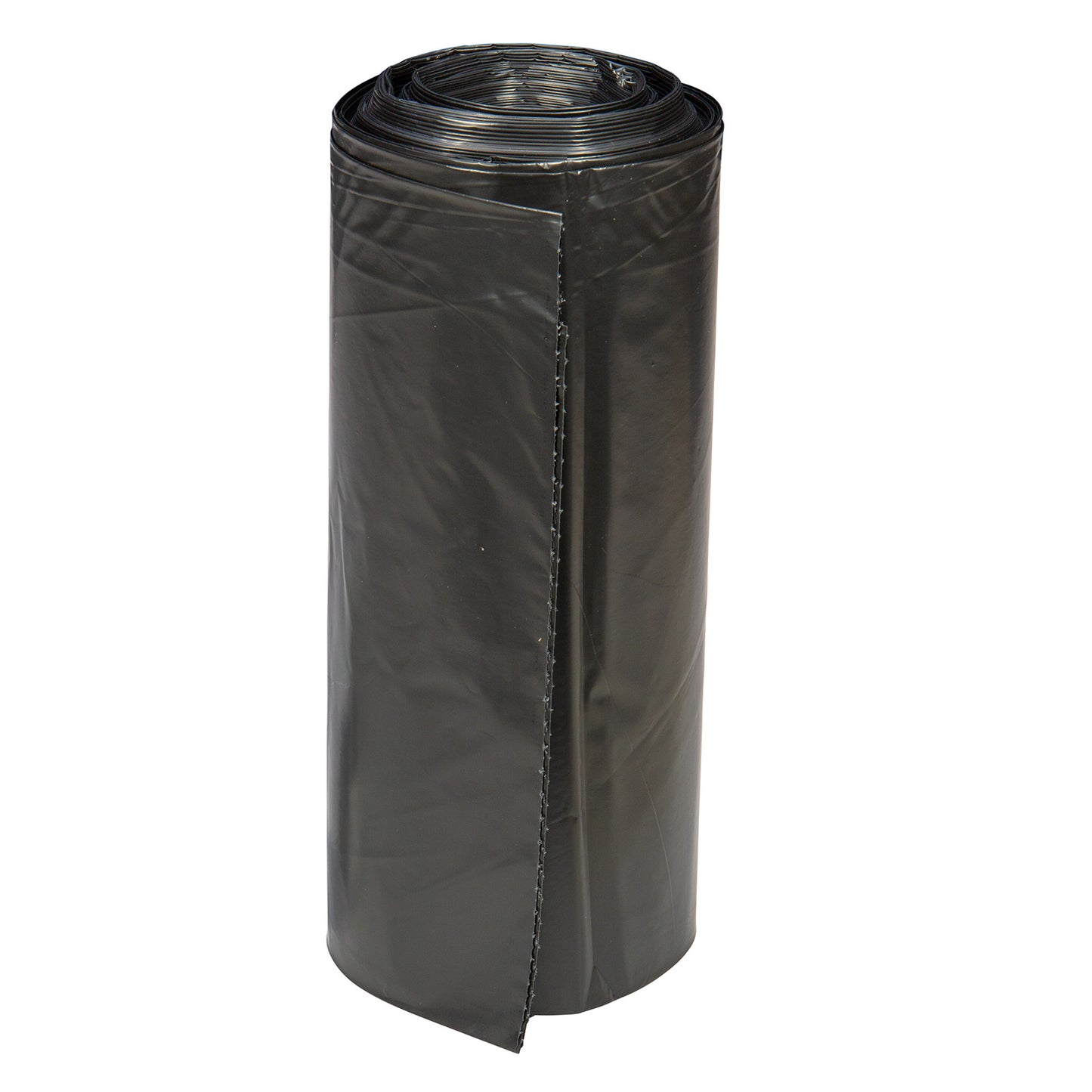 LDPE (Repro) 33-Gal Can Liner Roll, Black, 1.5 Mil, 33" x 39" 100CS