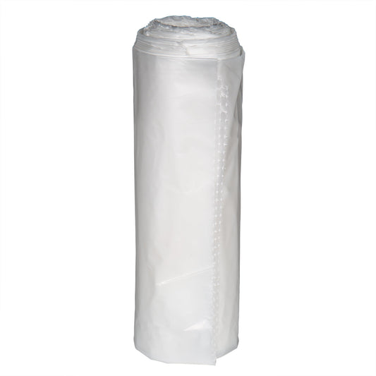 LDPE Can Liner Roll 1.1 Mil, Clear, 60 Gallon, 38" x 58"