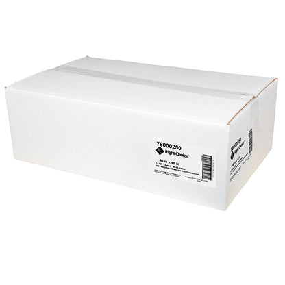 Right Choice™ LLDPE 40/45-Gal Can Liner Roll, Clear, 40" x 46", 0.7 mil