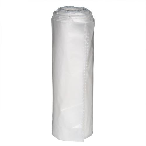 Right Choice™ LDPE 40/45-GAL CAN LINER ROLL, CLEAR, 40" x 46", 0.9 mil, 1//CS/100