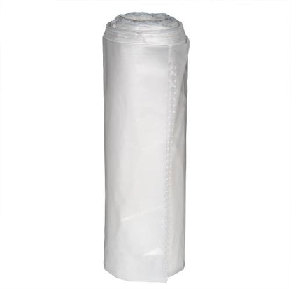Right Choice™ LDPE 40/45-GAL CAN LINER ROLL, CLEAR, 40" x 46", 0.9 mil, 1//CS/100