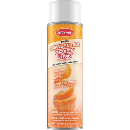 ORANGE CITRUS CRAZY CLEAN AEROSOL, 20oz