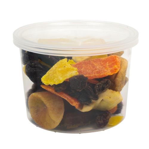 16oz CLEAR ROUND DELI CONTAINER, 500/CS
