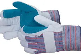 DOUBLE LEATHER PALM SAFETY CUFF, 1 DOZEN