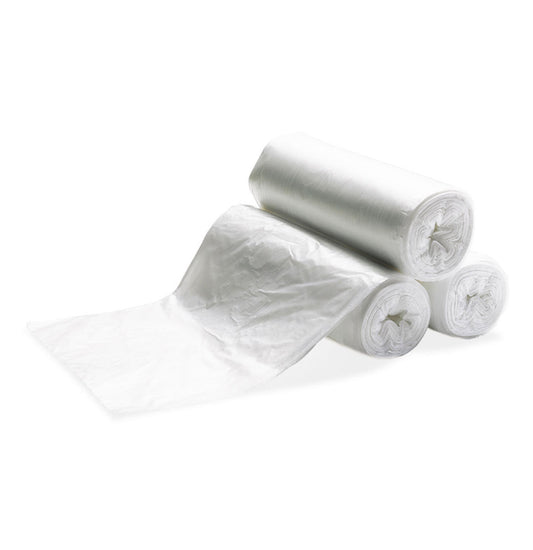 HDPE 56 GALLON CAN LINER, NATURAL, 43" x 48", 16mic, 200bags/CS
