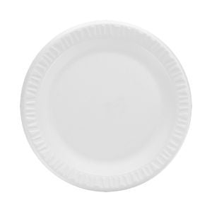 9" PLAIN STYROFOAM PLATE, 500/CS