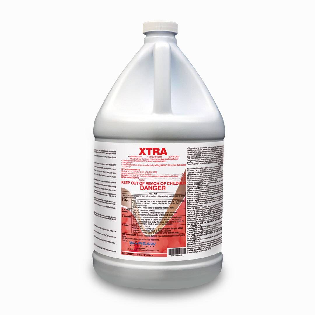 Xtra (DISINFECTANT/SANITIZER/DEODORIZER/MILDEWSTAT)